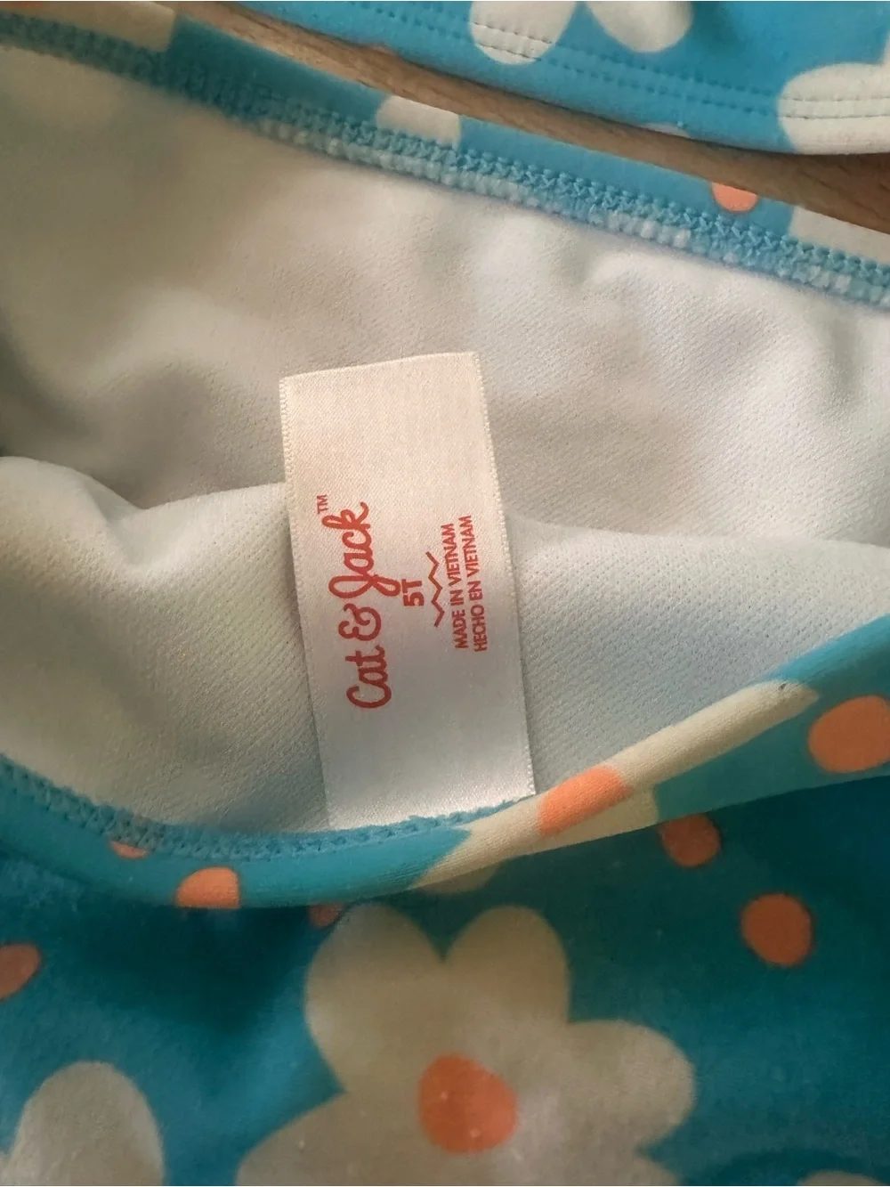 Girls bundle Two-Piece bikini Swimsuit lot-  Sz 4/5 cat and Jack art class
